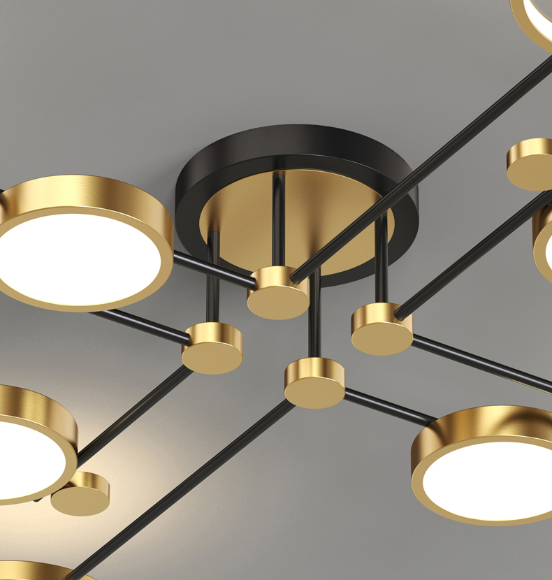 2021 new arrival modern Fashion 38W nordic led ceiling light home for living room bedroom lamp kids ceiling  lamp