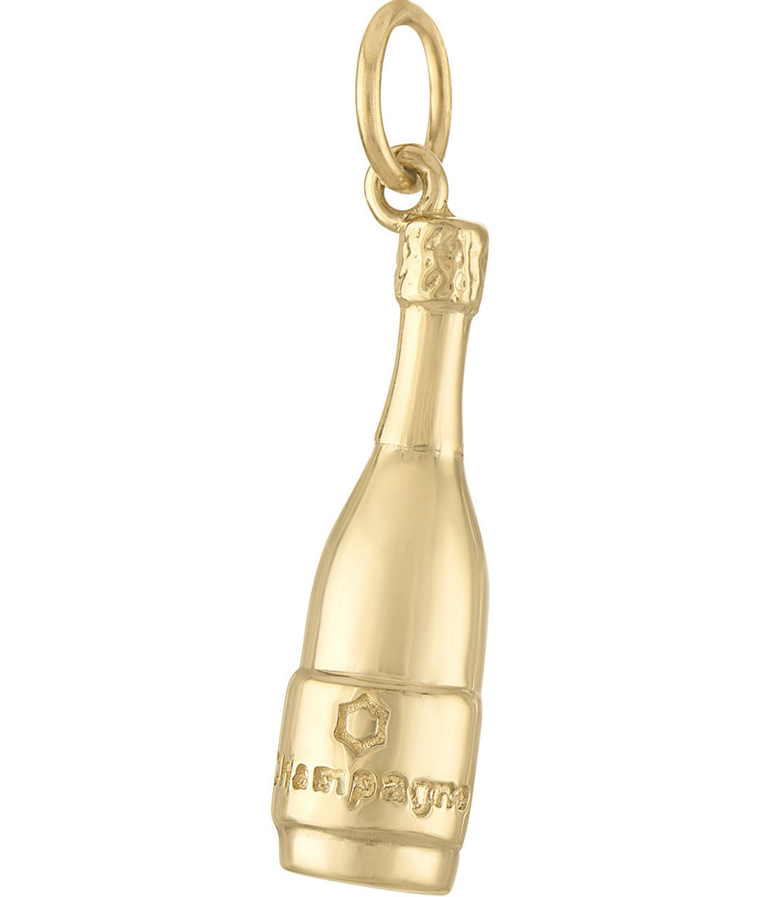 Wine bottle pendant