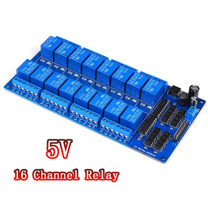 Modulo relè a 16 canali 5V 12V con protezione fotoaccoppiatore con relè di alimentazione LM2596 - Product Image 3