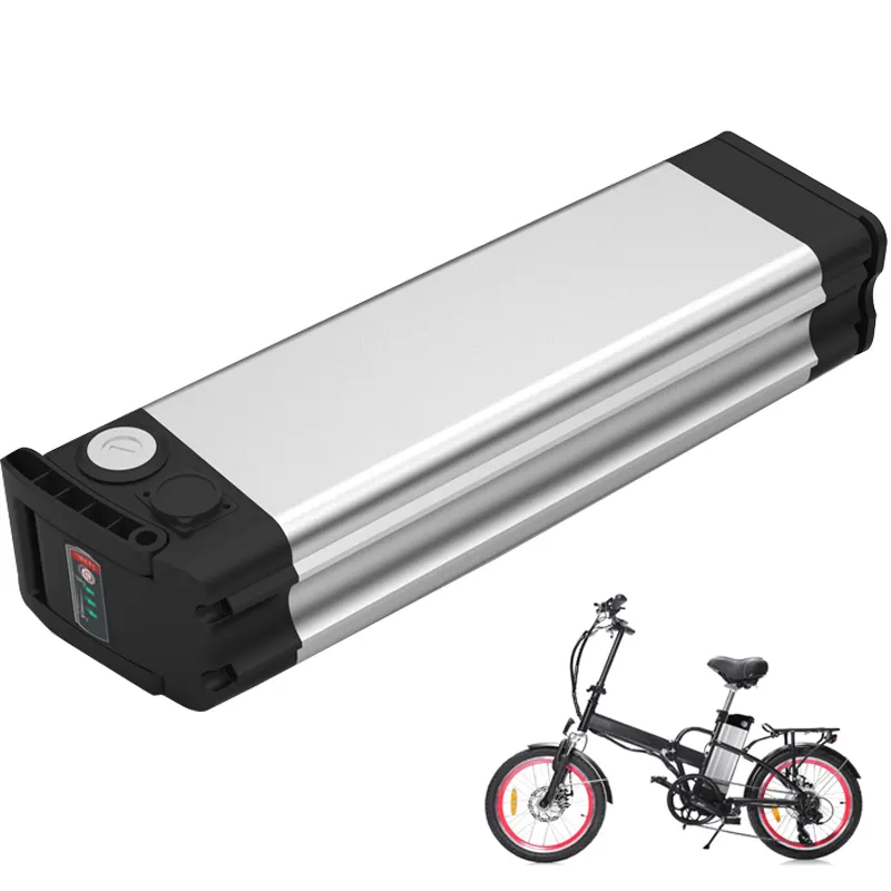 Batteria per bicicletta elettrica Silver Fish Lithium li-ion Pack 24V 36V 48V 7 s5p 10 s4p 13 s3p Seat Tube batteria Ebike per bici elettrica