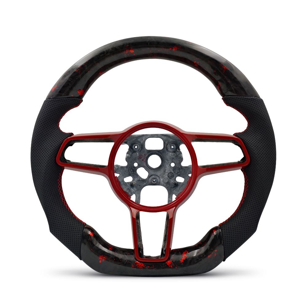 Carbono forjado rojo