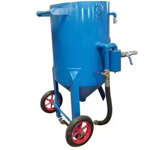 Pas kaldırmak yüksek basınçlı ıslak mobil kumlama Pot manuel kumlama makinesi tankı kuru ıslak kumlama tozsuz parlatma - Product Image 2