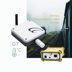 Higrómetro inalámbrico inteligente con instalación conveniente, sensor inalámbrico de humedad y temperatura IOT, con sensor de temperatura - Product Image 1