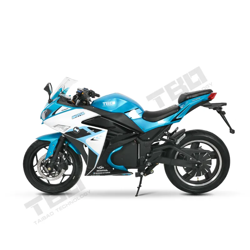 Motocicletta elettrica da corsa per adulti R3 140 km/h per la vendita calda 5kw/8kw/10kw Sportbike e nuova bici