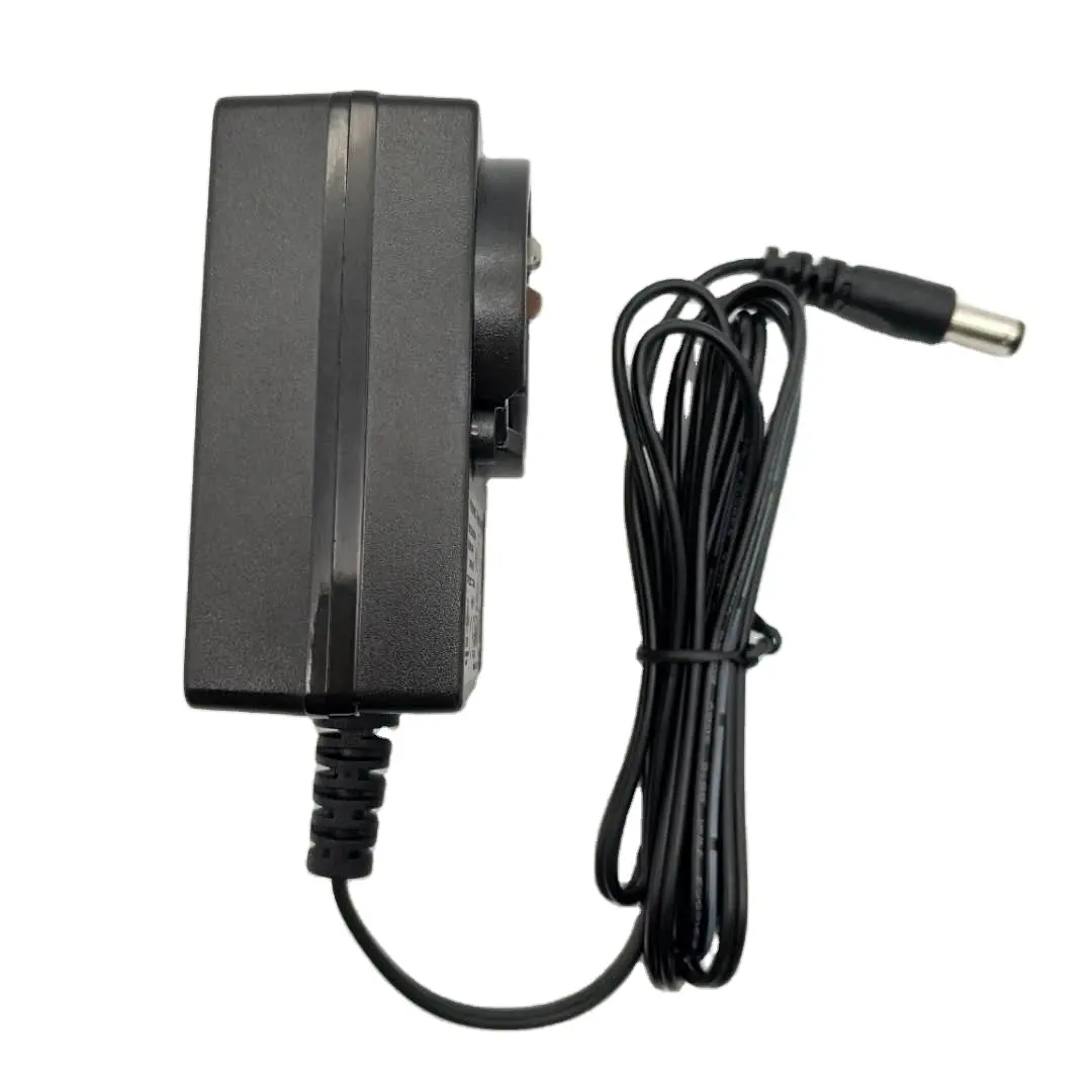 12V2A interchangeable plug power adapter supply with UL62368 CE GS SAA PSE KC FCC CCC