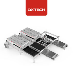 3015 dxtech 4020 מכשיר פריקה וטעינה אוטומטית עבור שתי מכונת חיתוך לייזר עבור נחושת מתכת אלומיניום פלדה