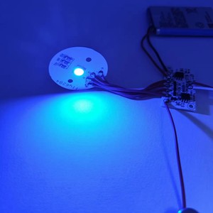 LED luce di ricarica Touch Control Board DC 5V 2A 4 fili 3 canali RGB 7-Color pannello modulo Controller dimmer 3.7V compatibile - Product Image 5