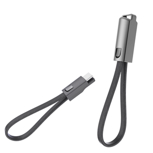 康富隆2024最畅销23厘米短钥匙扣<span class=keywords><strong>USB</strong></span>电缆迷你<span class=keywords><strong>USB</strong></span>充电器充电电池便携式钥匙扣数据类型C电缆