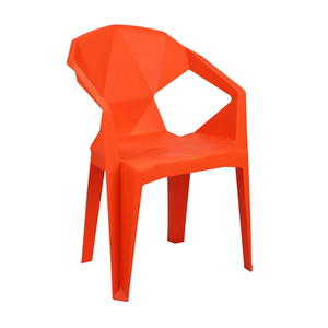 Ziao — porche empilable sous noir, chaise monobloo, en plastique, colorée, pour café, salle à manger, événements, école - Product Image 3
