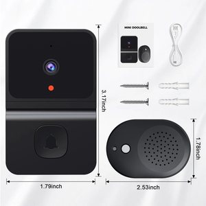 Home Video Timbre Cámara sistema de intercomunicación Wifi inalámbrico timbre de puerta Interfono Timbre con cámara Video Timbre - Product Image 6