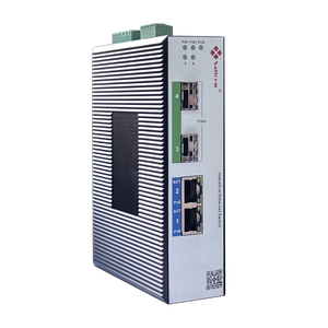 Compact 4-Port Industrial Gigabit <strong>Layer</strong> 2 Managed PoE Switch High Performance Ethernet for <strong>Networking</strong> 8k MAC SNMP Function Stock - Product Image 2