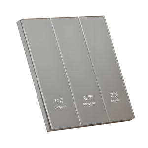 Yüksek kalite 250V akıllı ev anahtarı 86 tipi tek kutuplu Panel anahtarı dokunmatik Panel 10A maks. Akım 240V Max. Akıllı yaşam vidası - Product Image 4