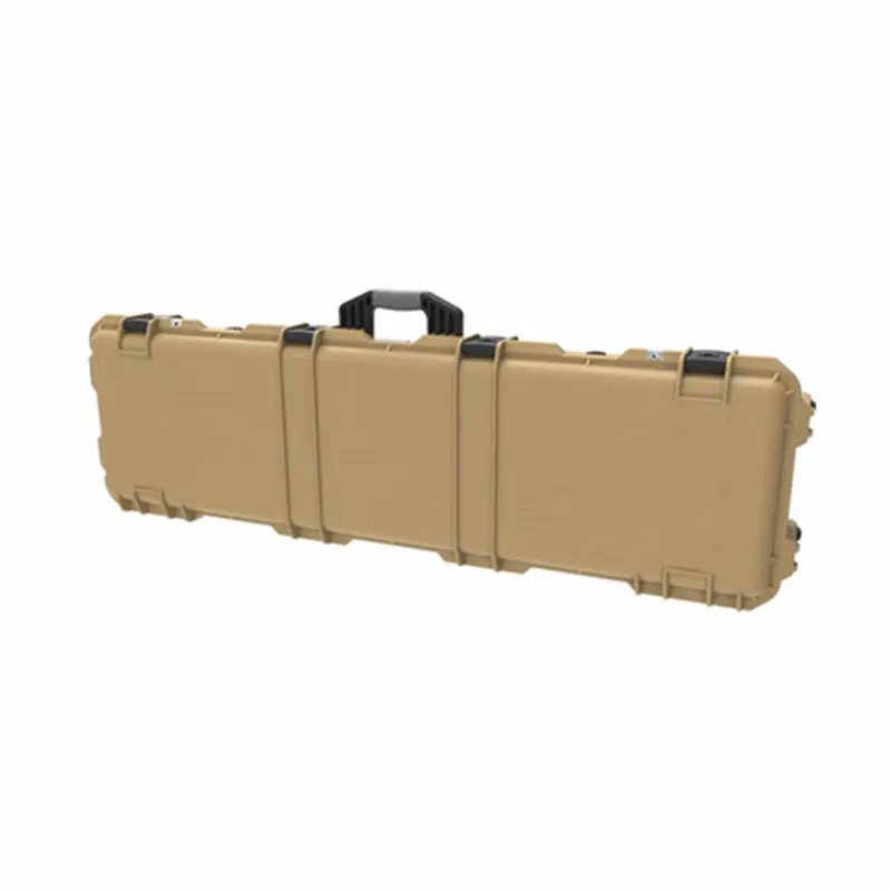 Waterproof IP 67 tactical gun protective case with foam pelican case 36 inch