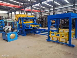 Línea de producción de bloques de cemento de negocios/Máquina de fabricación de ladrillos de uso manual profesional/Equipo de pavé hueco de hormigón de fácil operación - Product Image 2