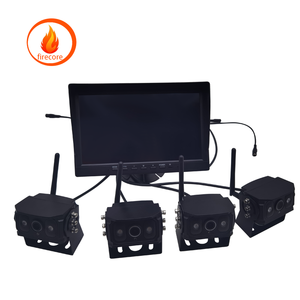 Venta al por mayor de fábrica, cámara de 4 canales, Monitor, autobús, camiones, coche, cámara de salpicadero, Dvr, vista trasera, seguridad, HD 360, sistema de cámara de coche - Product Image 5