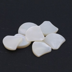 Customize Natural Mother of Pearl <strong>Shell</strong> Dress Shape Natural White <strong>Shell</strong> Fan <strong>Shell</strong> - Product Image 6
