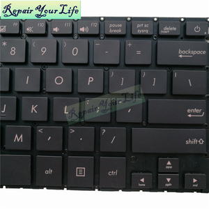 Teclado de computadora portátil para ASUS UX330 US English 0KNB0-2632US00 Reemplazo de teclado de computadora portátil retroiluminado negro - Product Image 2