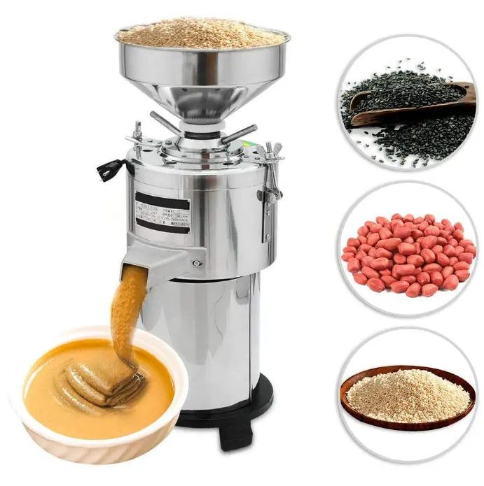 Máquina trituradora de mantequilla de sésamo, trituradora de frutos secos, precio de fábrica