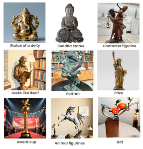 Современный стиль в натуральную величину, латунная обнаженная женская скульптура, художественная статуя, уличный садовый орнамент для продажи - Product Image 6