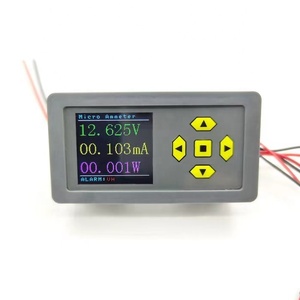 Micro amperometro DC display a colori misuratore di corrente di tensione ad alta precisione RS485 supporta l'uscita di allarme - Product Image 1
