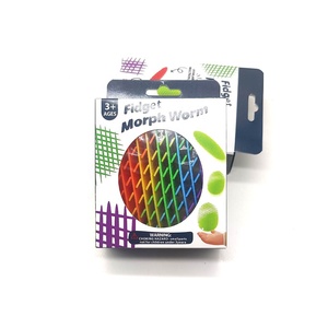 3d Deformation Elastic Mesh Morf Pink <strong>Toy</strong> Worm Fidget Plastic Worm <strong>Toy</strong> - Product Image 1