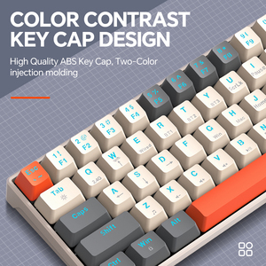 Teclado mecánico retroiluminado T30 RGB con cable/inalámbrico 2,4G 63 teclas tableta computadora de escritorio teclado para juegos de deportes electrónicos - Product Image 6