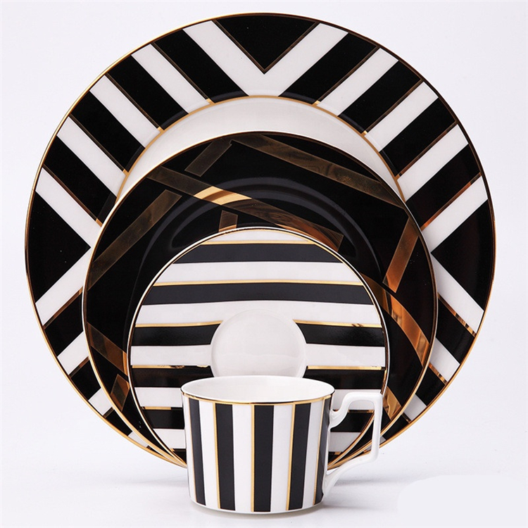 black white gold