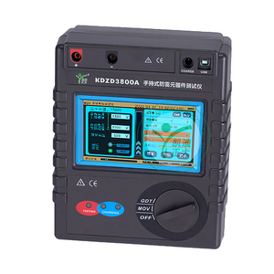 Test delle prestazioni del Tester intelligente di protezione contro i fulmini KDZD3800A per resistenze sensibili Tester di resistenza dei tubi di scarico - Product Image 1