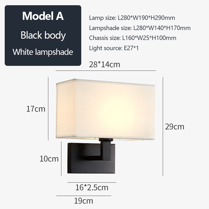 Black+White lampshade