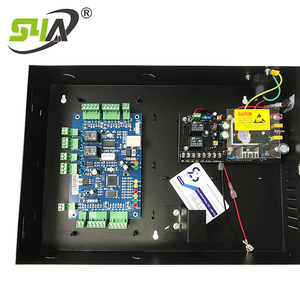 Controlador IP de 2 puertas, Control de acceso de alta seguridad, Software gratis