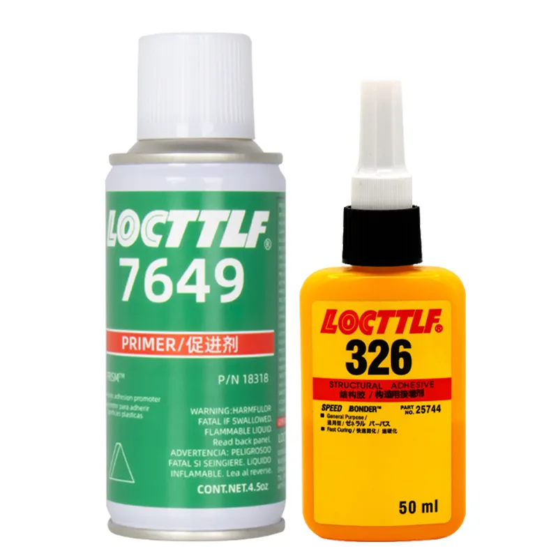 326 structural adhesive for metal and glass bonding rearview mirror magnet, light yellow liquid 326 glue