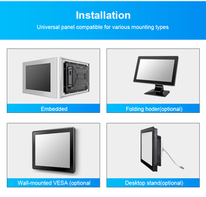 12 Inch TFT Widescreen <strong>LCD</strong> <strong>Monitor</strong> With AV HDMI <strong>BNC</strong> VGA <strong>Input</strong> Pos System Display <strong>Monitor</strong> - Product Image 6