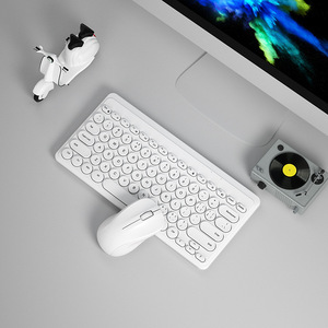 Miniteclado y ratón inalámbricos para oficina en casa, conjunto de teclado y ratón para ordenador portátil - Product Image 6