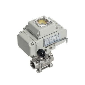 2 yollu dişli elektrik küresel vana yüksek platform aktüatör ISO5211 montaj boyutu (DN10 ~ DN100,PN16,PN25,PN40,PN64 isteğe bağlı) - Product Image 4