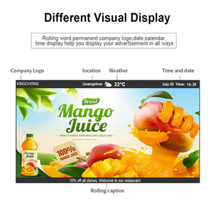 Pantalla LCD de señalización Digital de montaje en pared de 21,5 pulgadas para publicidad interior Conexión de red Android - Product Image 4