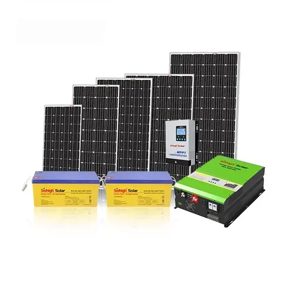 Sohigh güneş enerjisi sistemleri yeni güneş ürün güç doktorlar afrika için güneş kitleri ev aydınlatma