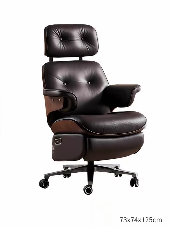 Dark Brown-Napa cowhide