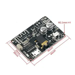 Placa receptora de Audio Bluetooth 5,0, sin pérdidas de Módulo Decodificador MP3, circuitos integrados de música estéreo inalámbricos