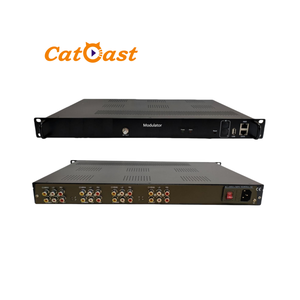 4/8 AV a RF CVBS Codificador Modulador de DVB-T ISDBT ATSC Modulador de codificador SD de 1/2" - Product Image 1