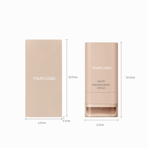 Koyu cilt için uzun ömürlü mat kapatıcı Private Label yağ-kontrol gözenek kozmetik makyaj sopa beyazlatma vakıf kapsayan - Product Image 5