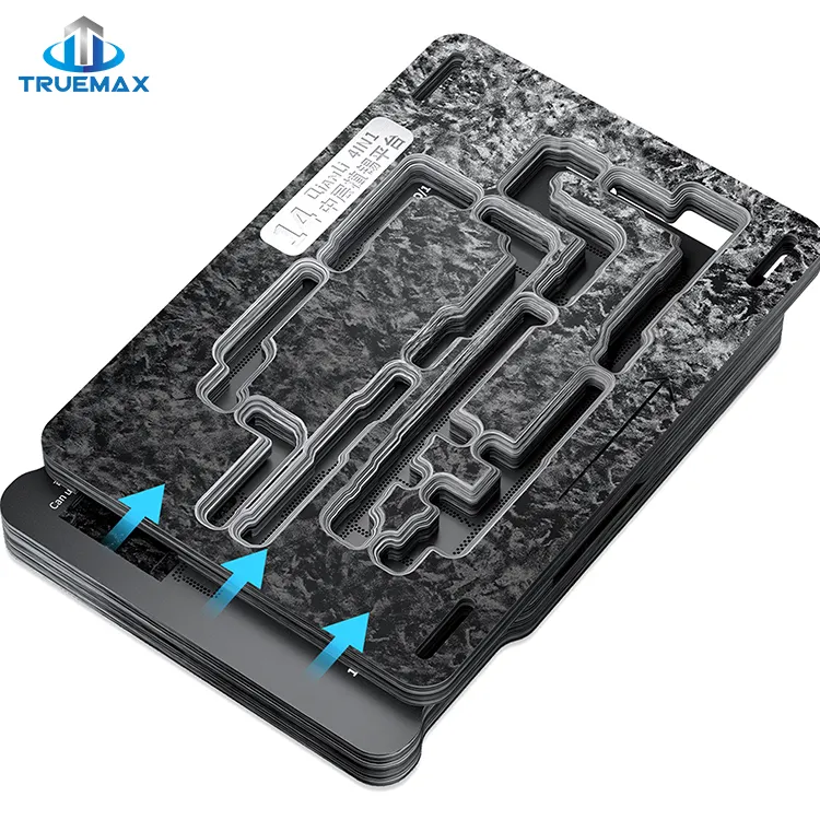 Repair mold for solder joints on mobile phone motherboard for iphone 14 pro max plus middle level reballing platform