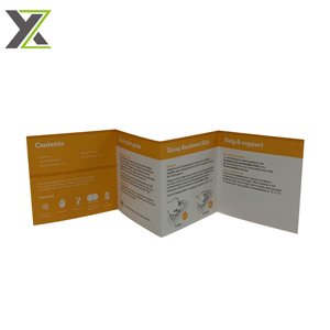 定制NFC环卡印刷用户指南铜版纸艺术传单折叠说明书 - Product Image 6
