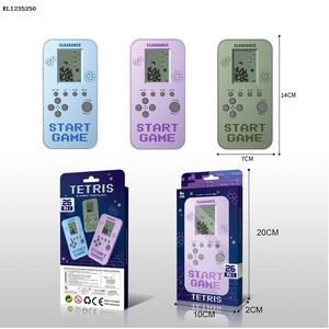 Yeni tasarım Mini oyun makinesi anahtarlık cep oyunu ağ kırmızı retro çocukluk anılar oyunu - Product Image 5