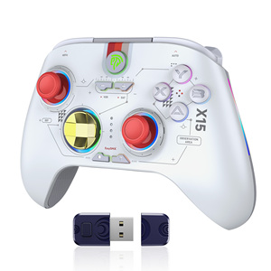 2.4GHz Wireless USB Receiver Joystick Game Controller for PC/Switch/iOS/<strong>Android</strong>/Steam EasySMX Hall Joysticks Triggers Gamepad - Product Image 1