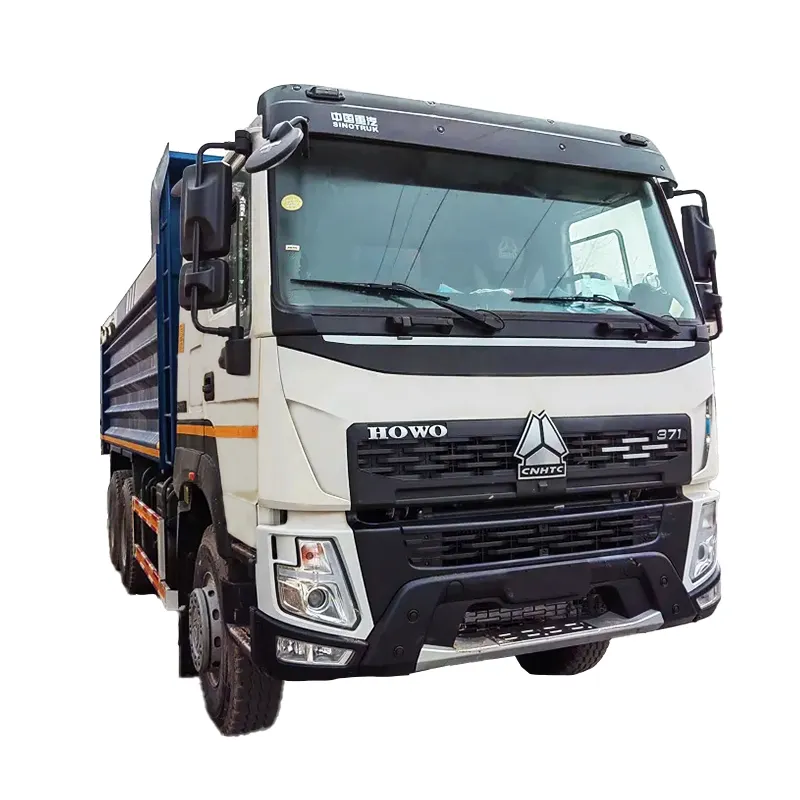דגם חדש יד שניה 6x4 10 גלגלים הו V7 משאית מזבלה 371HP 375HP 380HP 400HP 420HP משאית טופר משומשת בסין הו