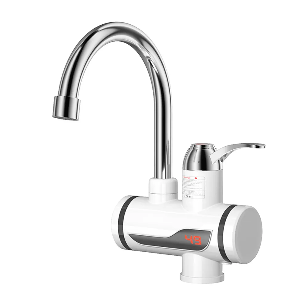 Bagno cucina 3000W riscaldamento istantaneo elettrico rubinetti rapidi per acqua calda e fredda rubinetti per acqua con Display digitale