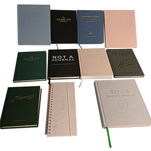 Vải lanh tùy chỉnh máy tính xách tay Tạp Chí kế hoạch chương trình nghị sự Nhật Ký notepad với đóng sách cao cấp & in cá nhân - Product Image 1