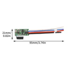 Universal Wireless 433 Mhz DC 3.6V-24V 2A <strong>Remote</strong> <strong>Control</strong> Switch 433Mhz 1 CH RF Relay Receiver LED Light Controller With Antenna
