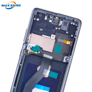 Super OLED + หน้าจอสัมผัสสําหรับSamsung Galaxy S21 5G LCD G990F G991F G991U G991 LCDพร้อมกรอบเปลี่ยน