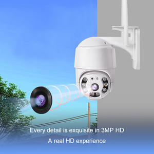 İki ses yönlü ses interkom TF kart depolama ile 2.0MP 2.0MP PTZ Wif kamera - Product Image 5